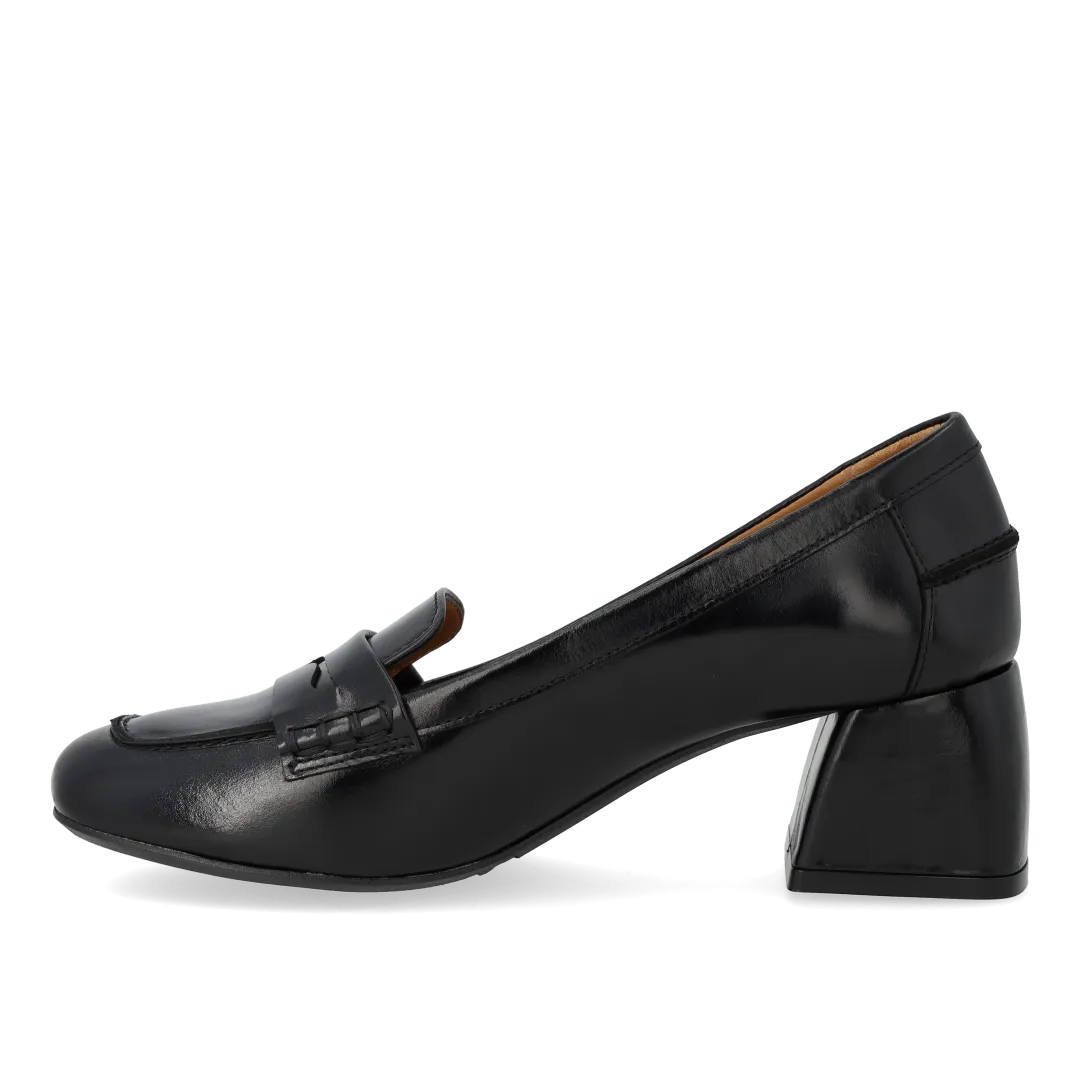 Angulus Pump pumps i læder med 5 cm hæl penny