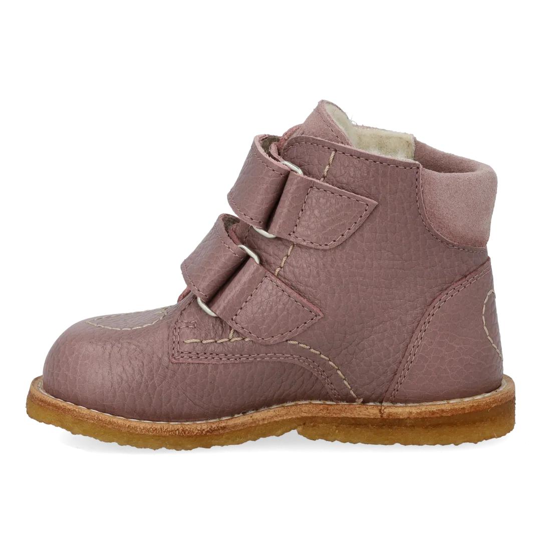 Angulus TEX-støvle Hjertedetalje Merino Uld 21-25