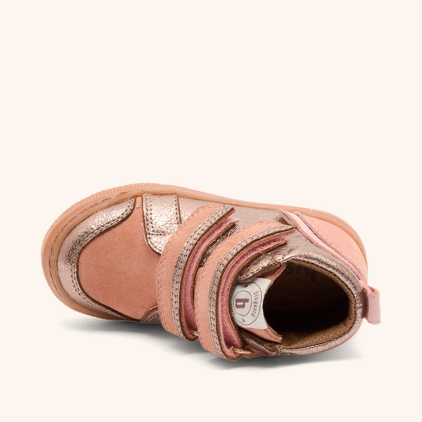 Bisgaard Cuba Tex sneaker rose gold vandtæt