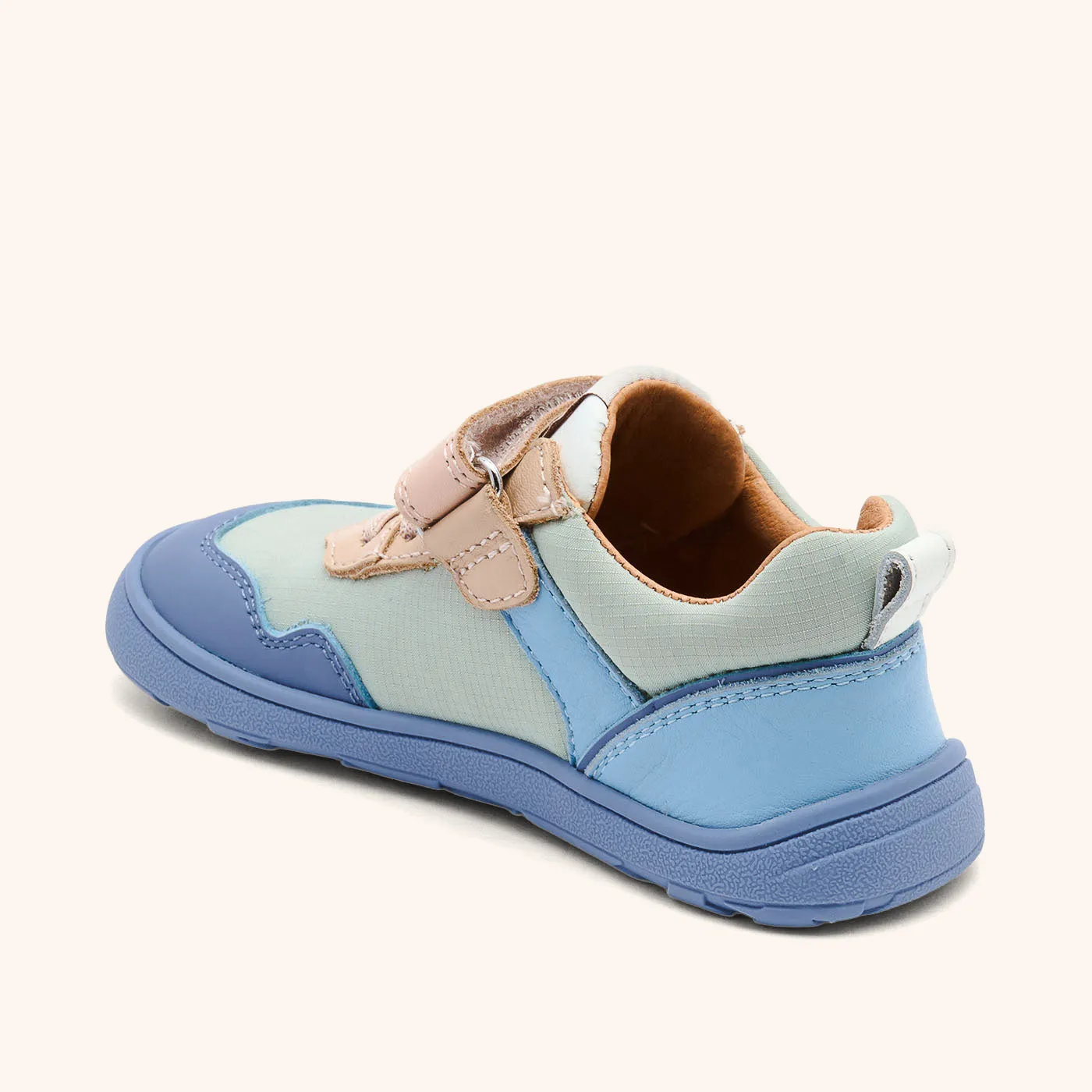 Bisgaard Barefoot Baloo sneaker sky ruskind