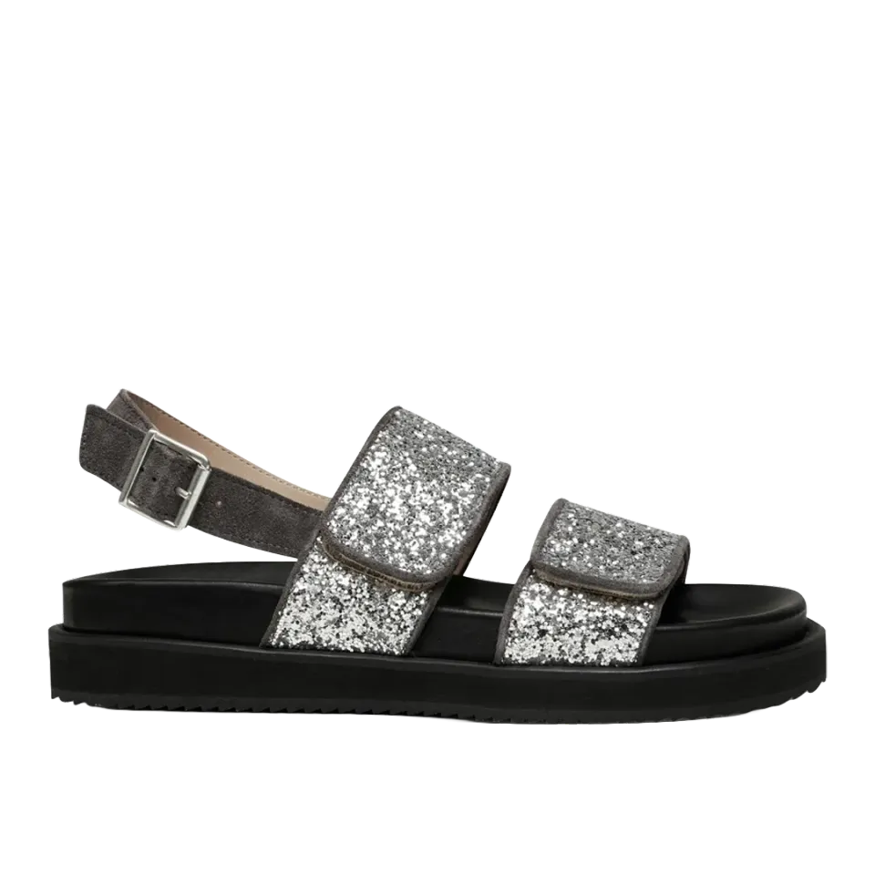 Angulus Fodseng sandal damesandal glitter