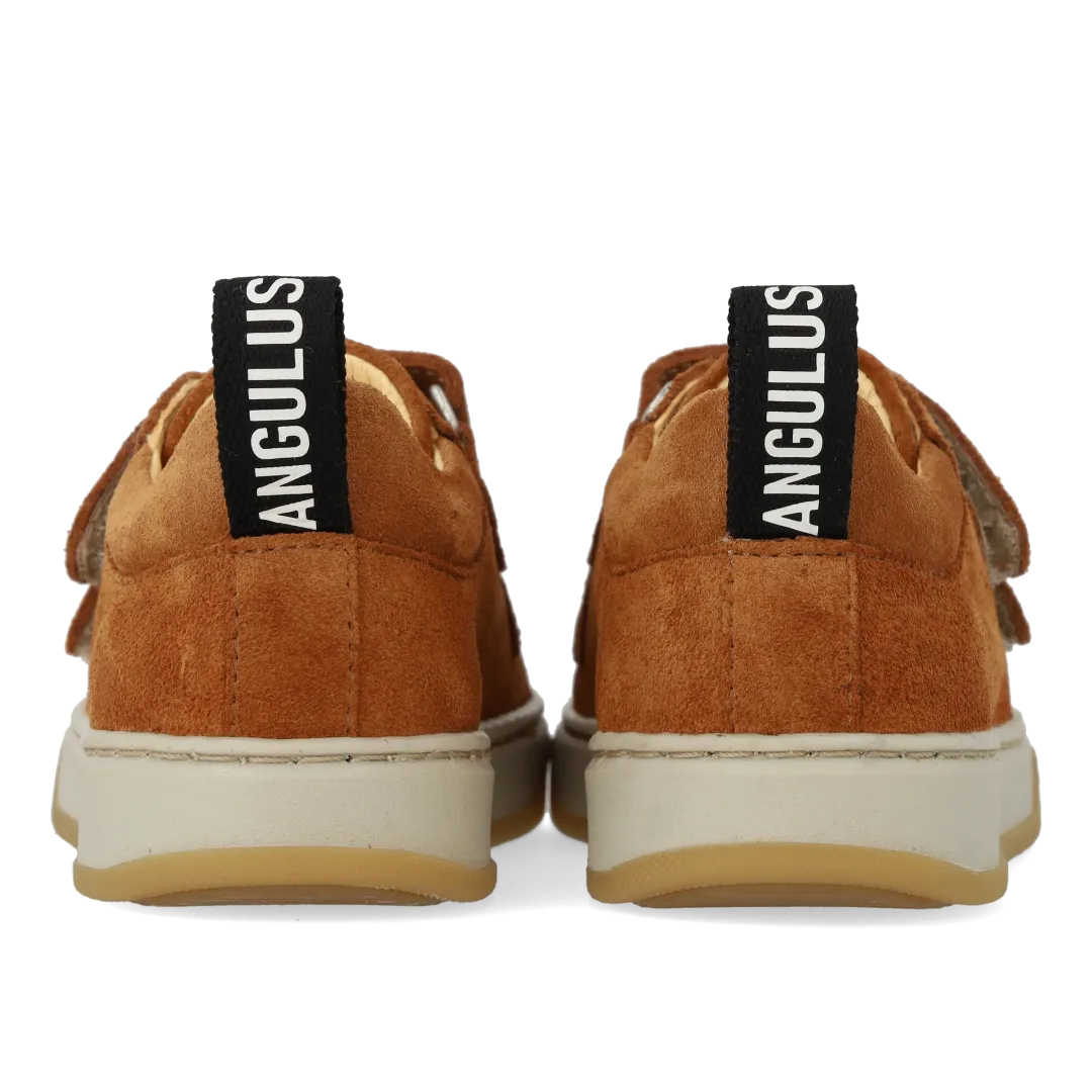 Angulus Sneaker med logobånd børnesneaker velcro