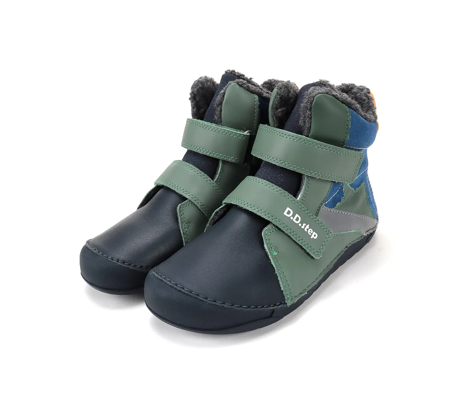 DD Step W108-62585A vinterstøvler dreng varmt foer