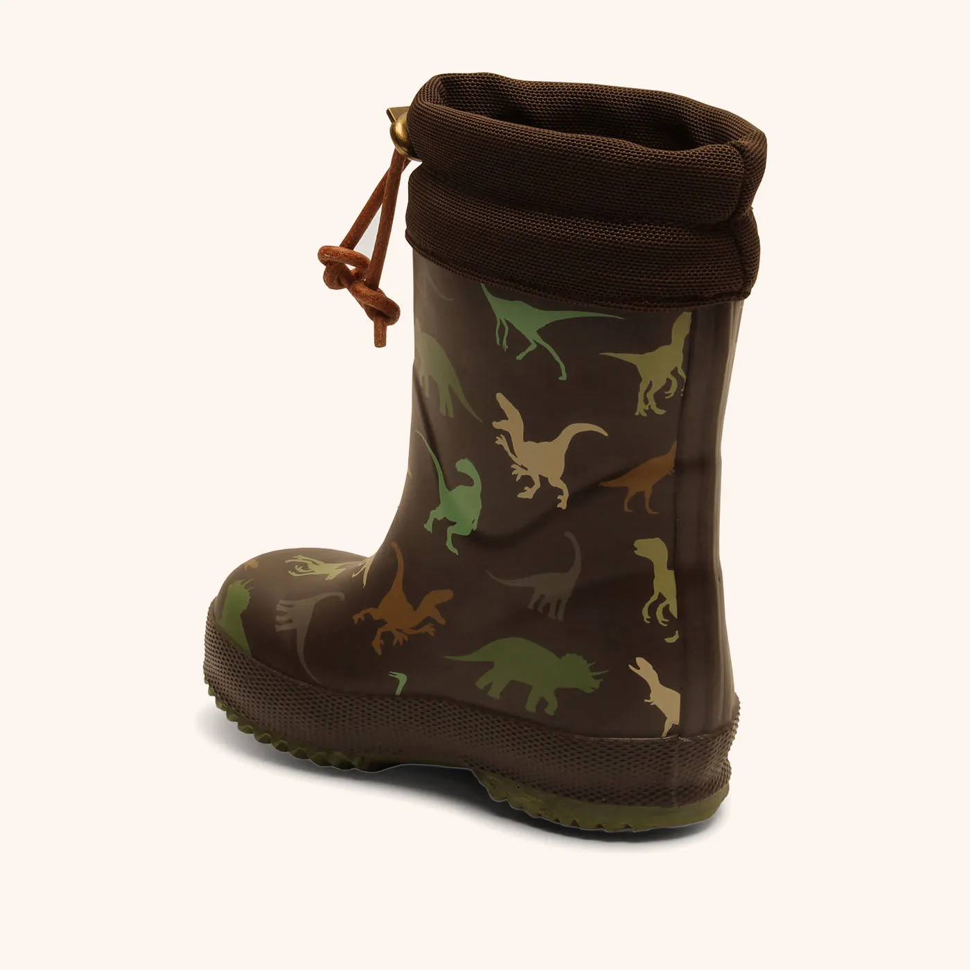 Bisgaard Thermo termogummistøvle brown dino