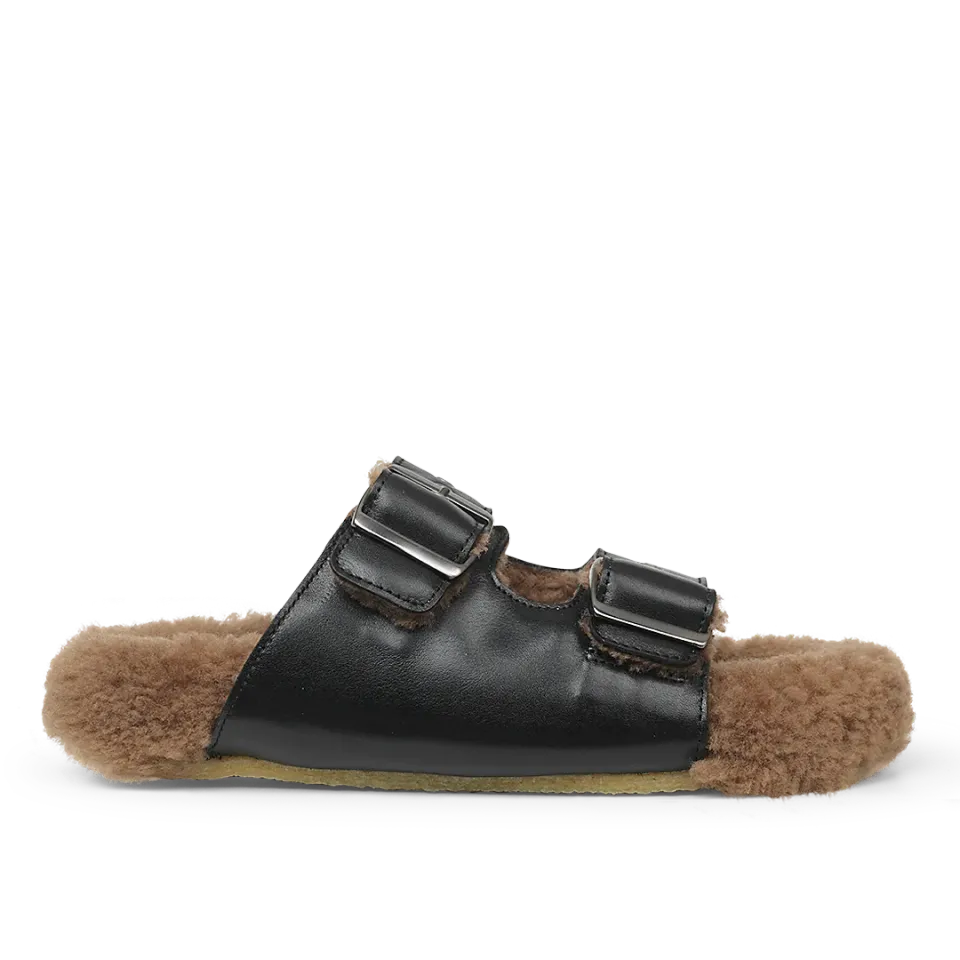Angulus fodseng slip-on damesko i lammeskind