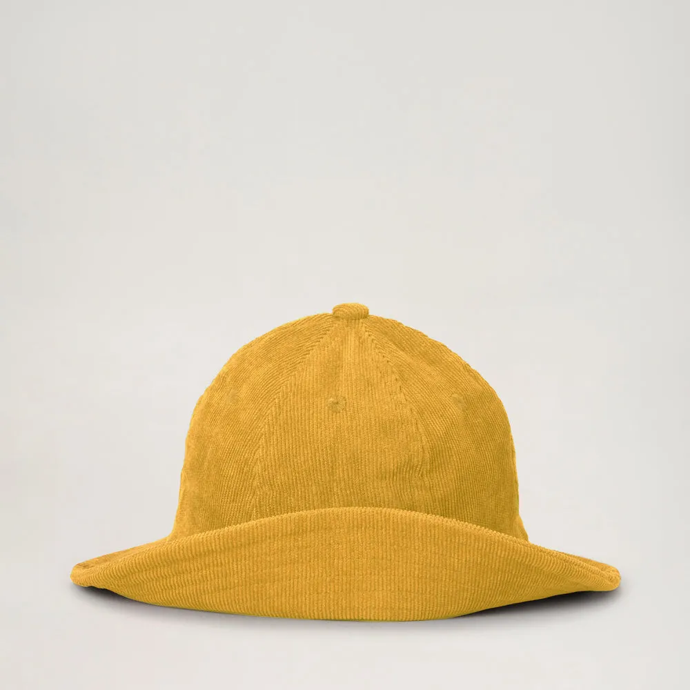 BabyMocs Sylvester Hat solhat mustard yellow bomuld