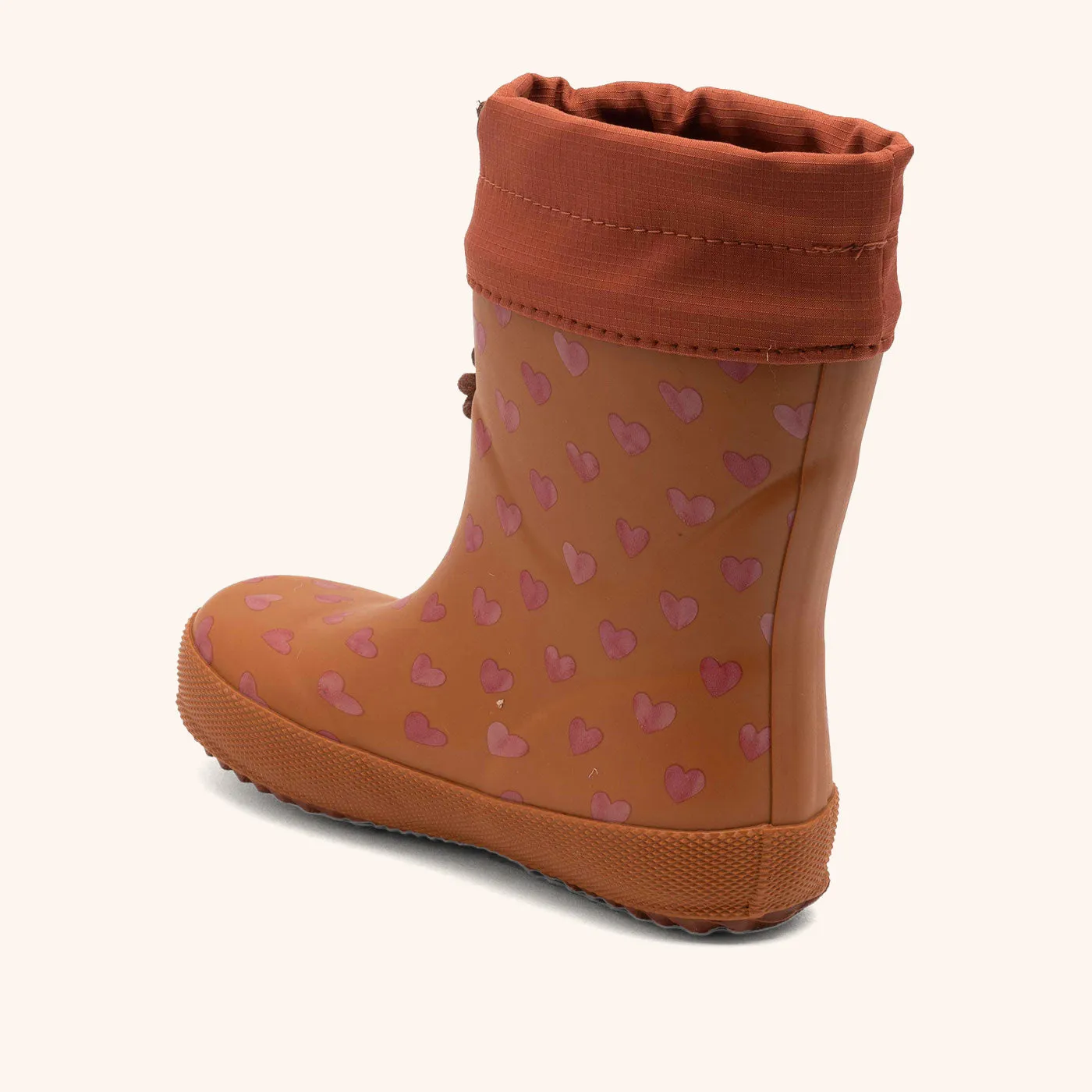 Bisgaard Thermo Autumn Heartbeat gummistøvle brun