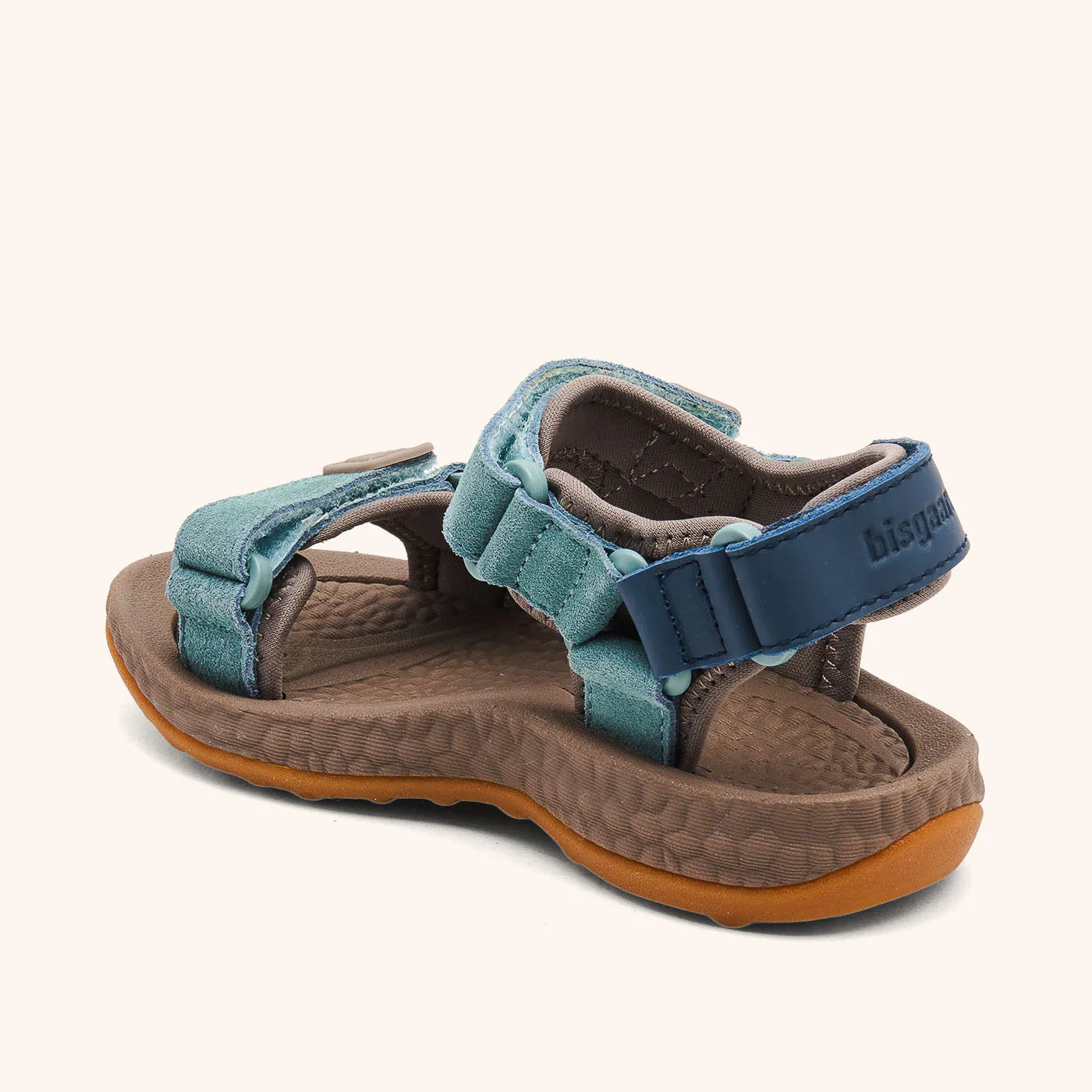 Bisgaard Raden sandal navy læder quickdry