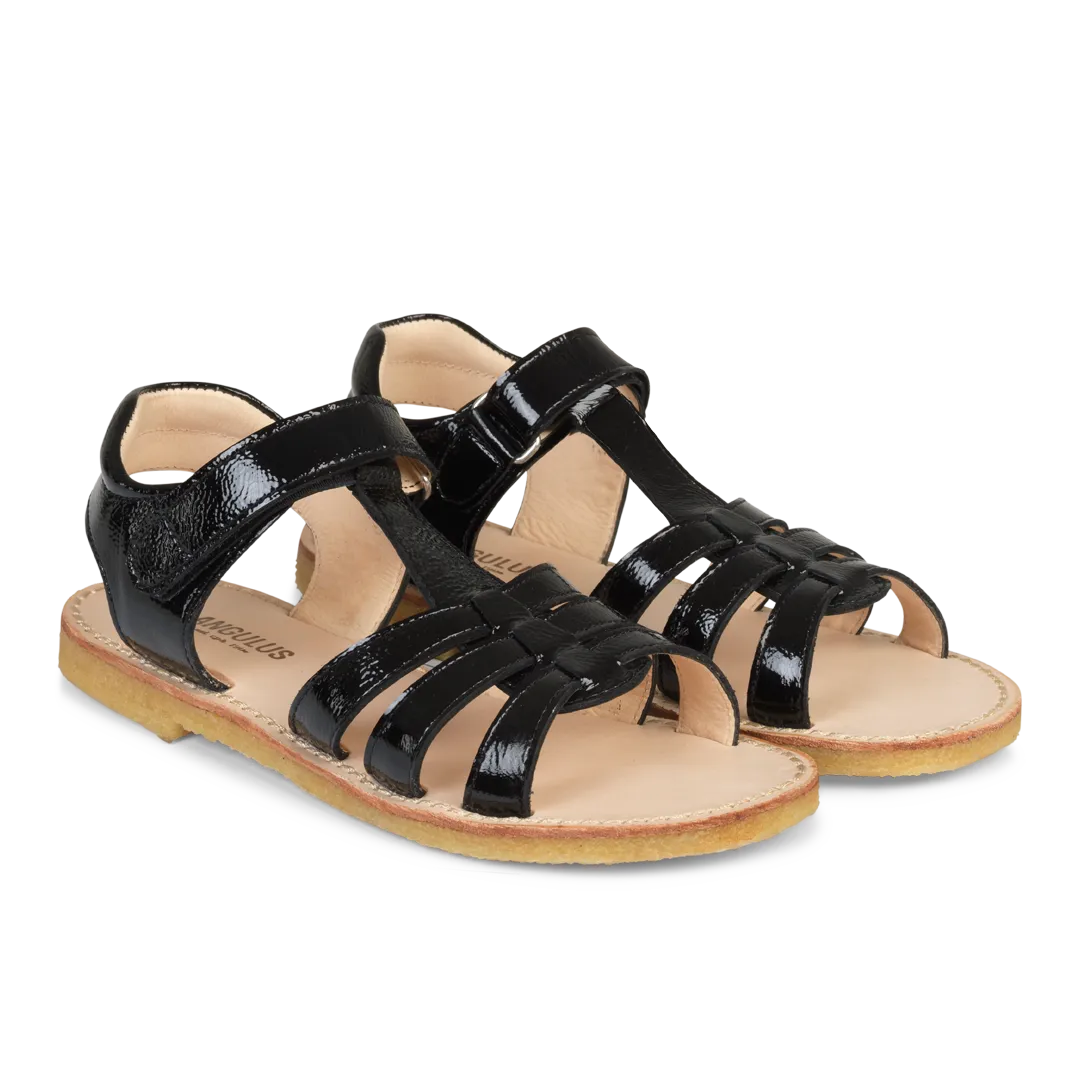 Angulus Sandal T-rem børnesandal velcro skind