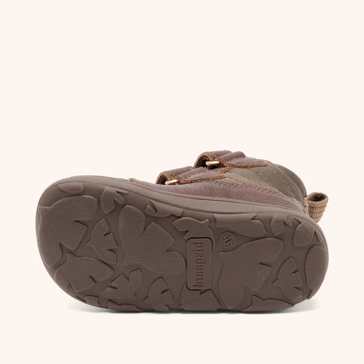 Bisgaard Barefoot Cosmos Tex støvle dark brown tex