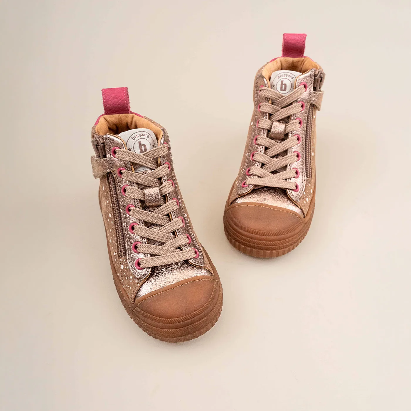 Bisgaard Ryan Snow sneaker høj læder chunky sål