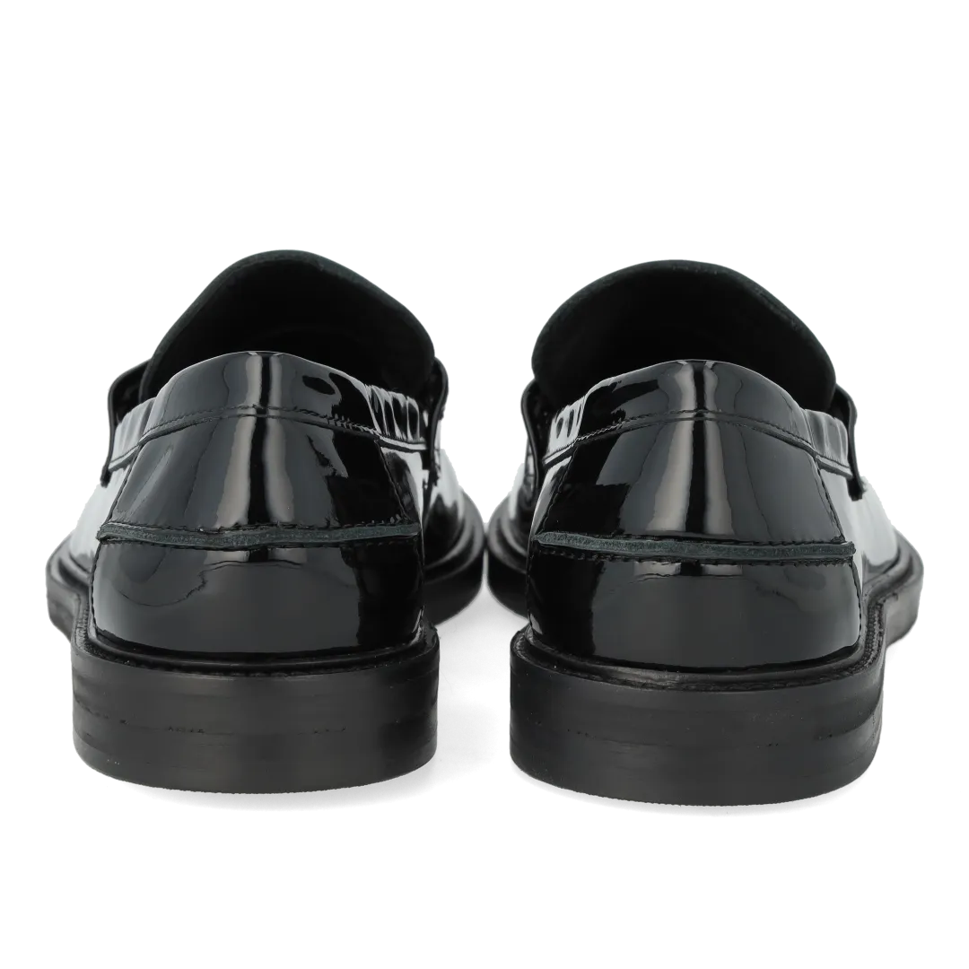 Angulus Klassisk Penny loafer bred pasform
