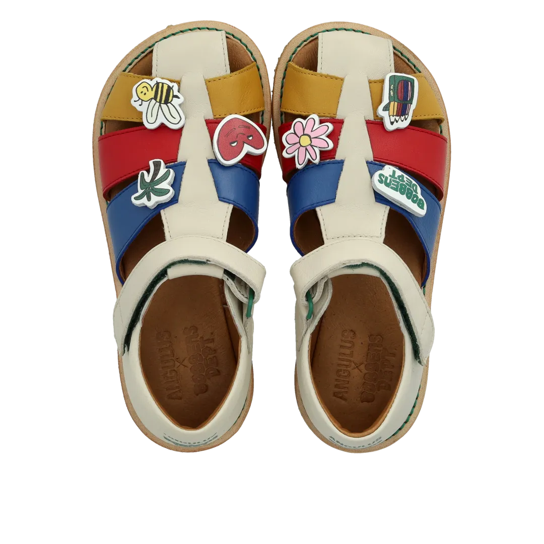 Angulus x Bobben's Dept børnesandal velcro charms