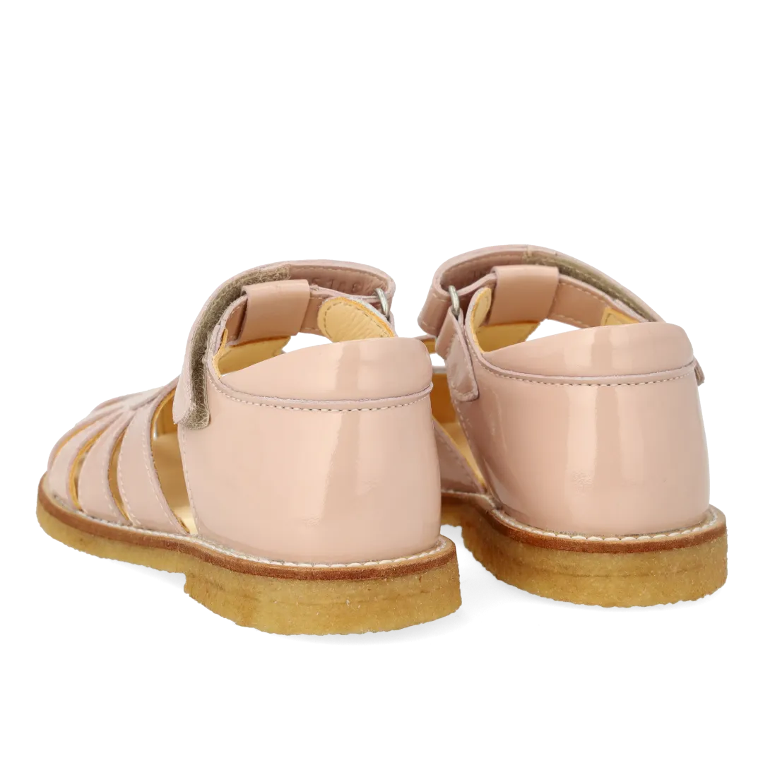Angulus hjertesandal velcro lukket tå børn