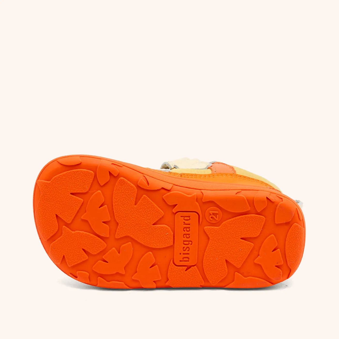 Bisgaard Elroy barfodsneaker orange fleksibel