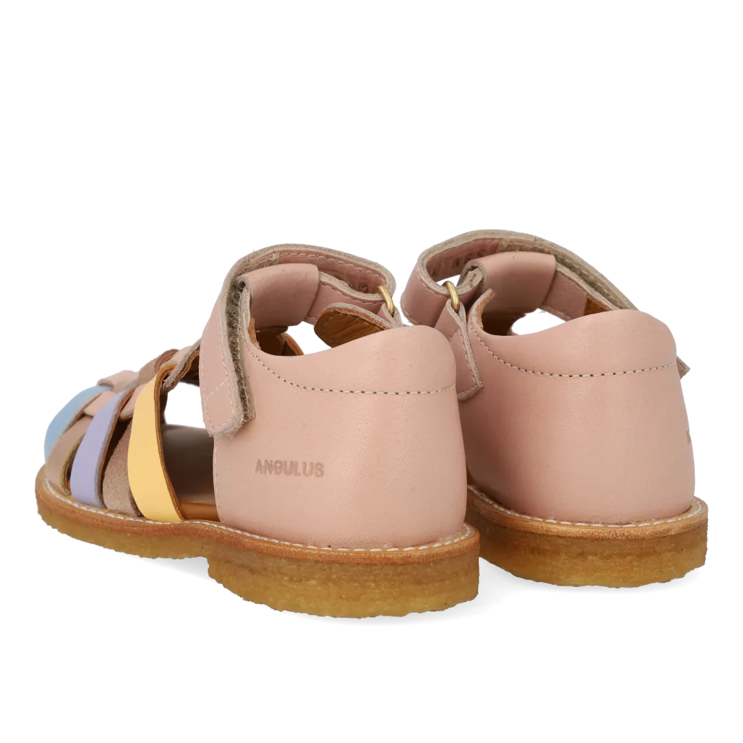 Angulus Colourblock fletsandal sandal børn rummelig