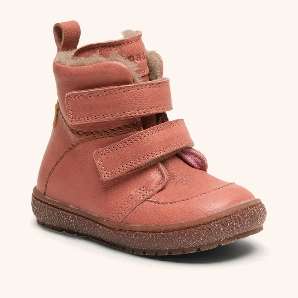 Bisgaard Storm Tex vinterstøvle old rose uld