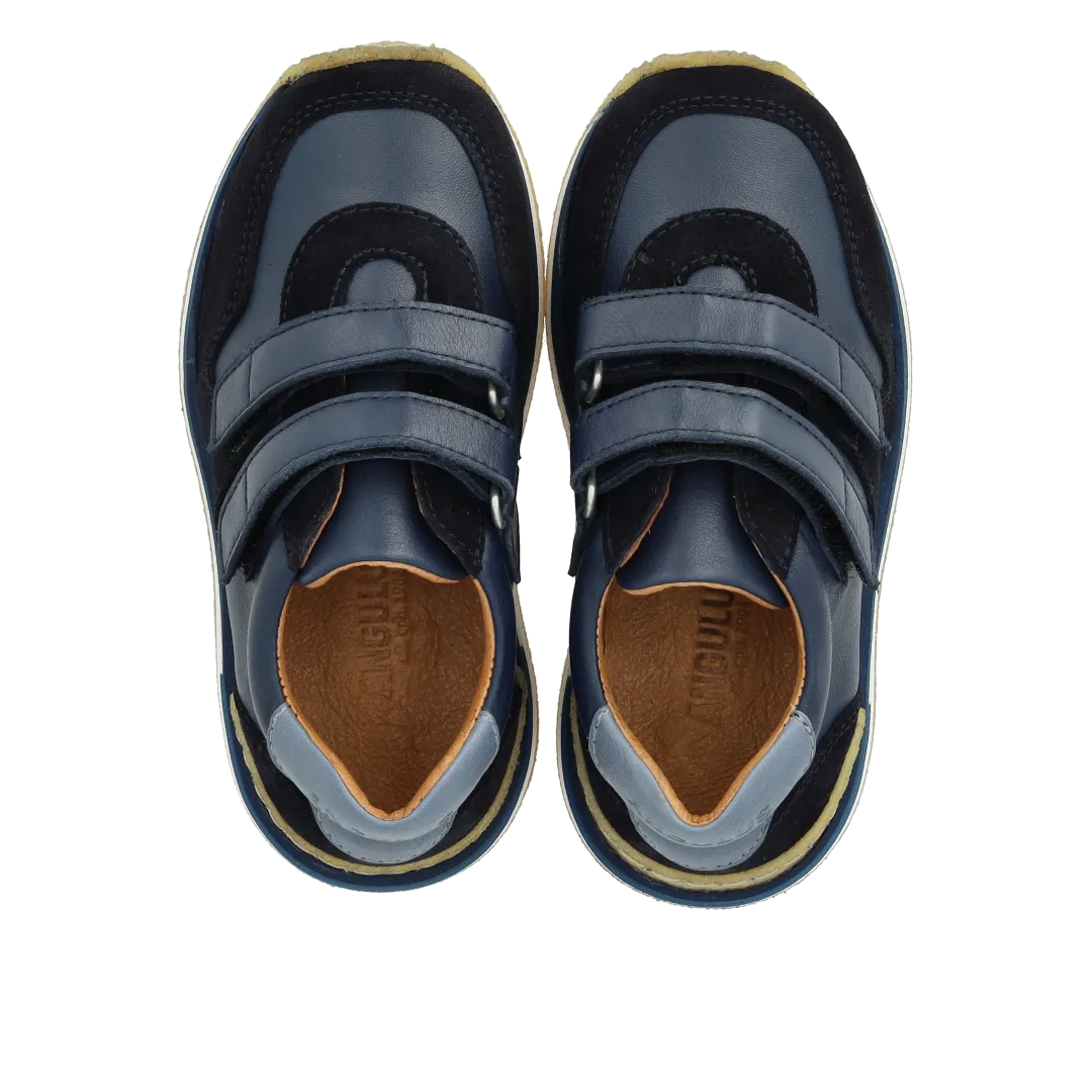 Angulus Running sneaker med velcro sneakersko rummelig