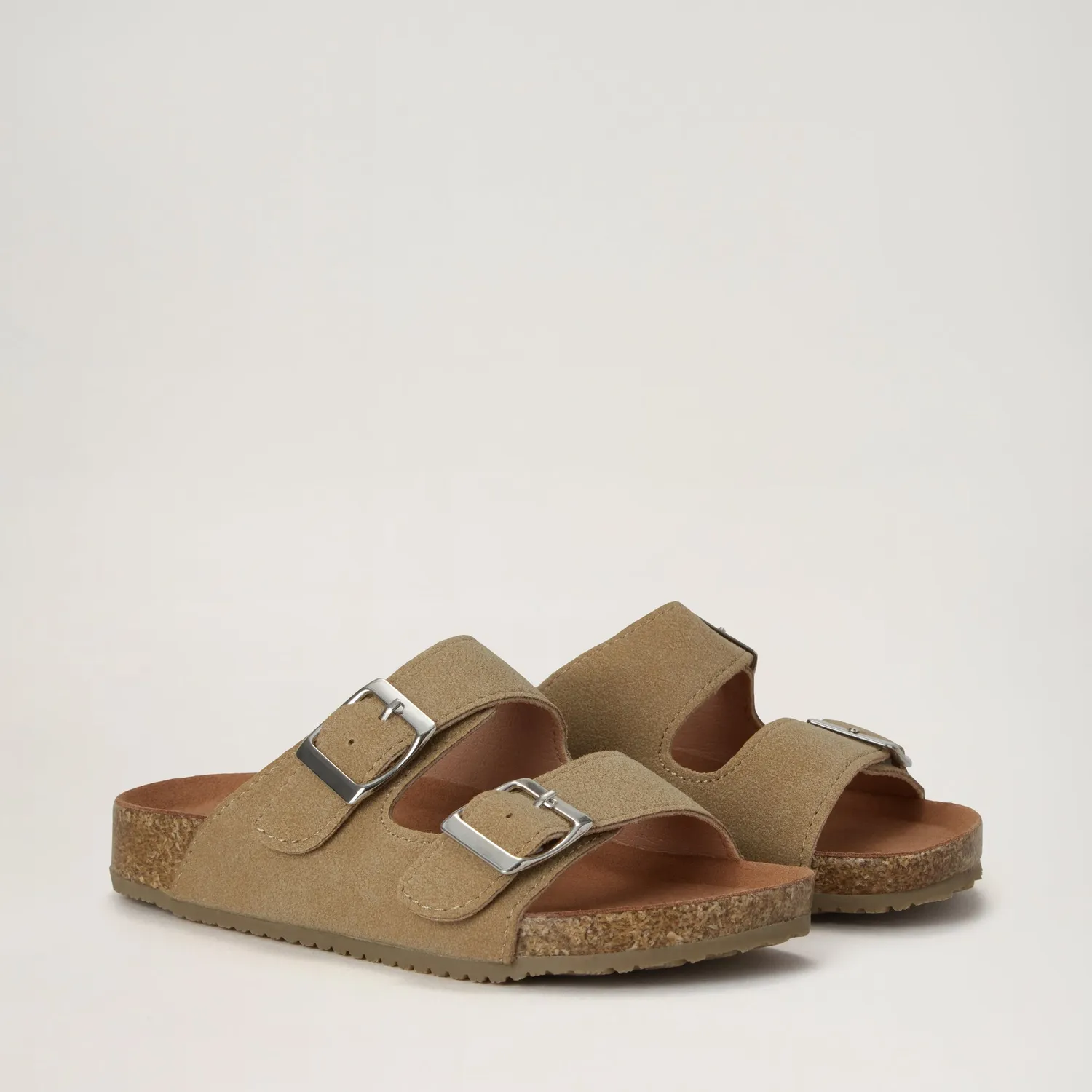 BabyMocs Sunny barfodssandal beige vegansk