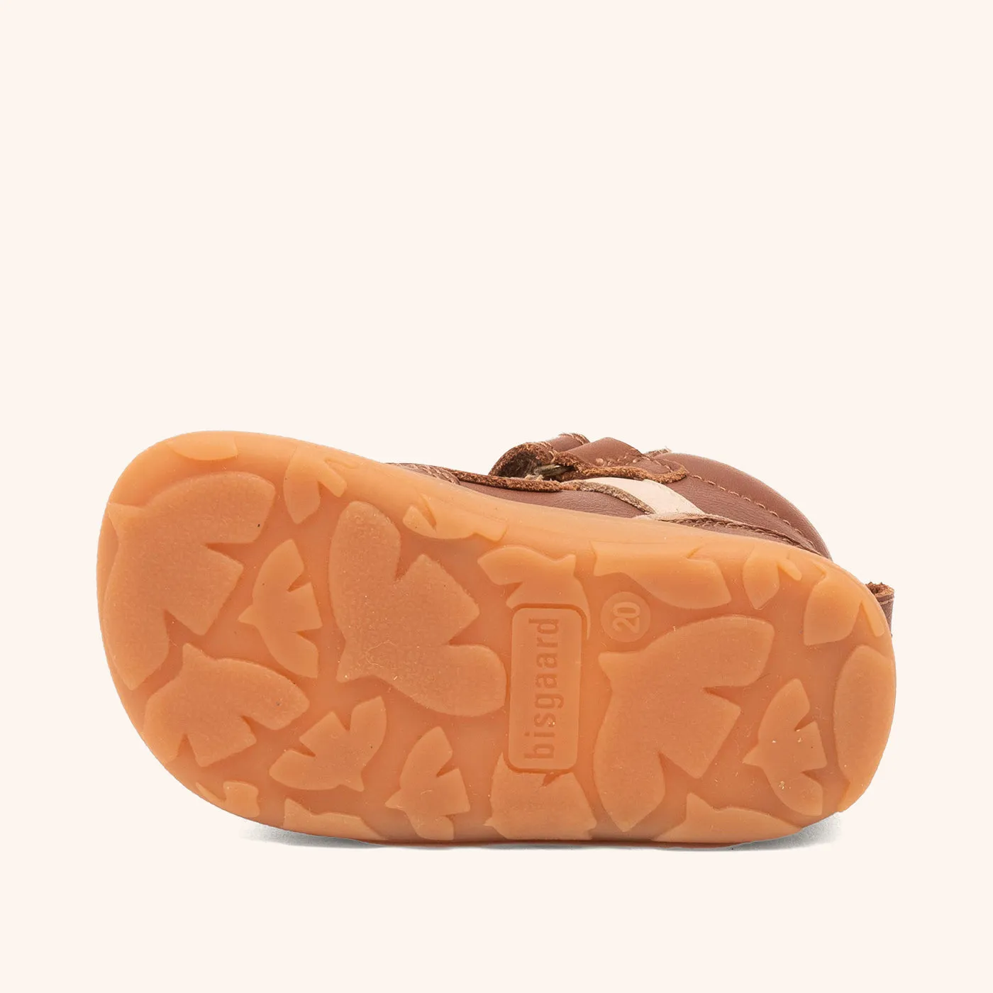 Bisgaard Becky Lamb barfodsstøvle whisky lammeskind