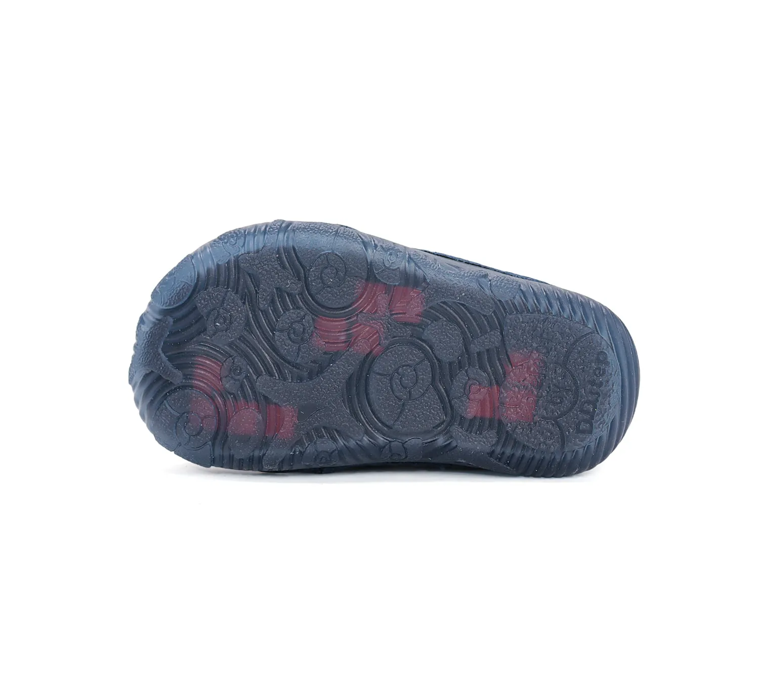 DD Step S073-61373B barfodssko til drenge – bred tåboks