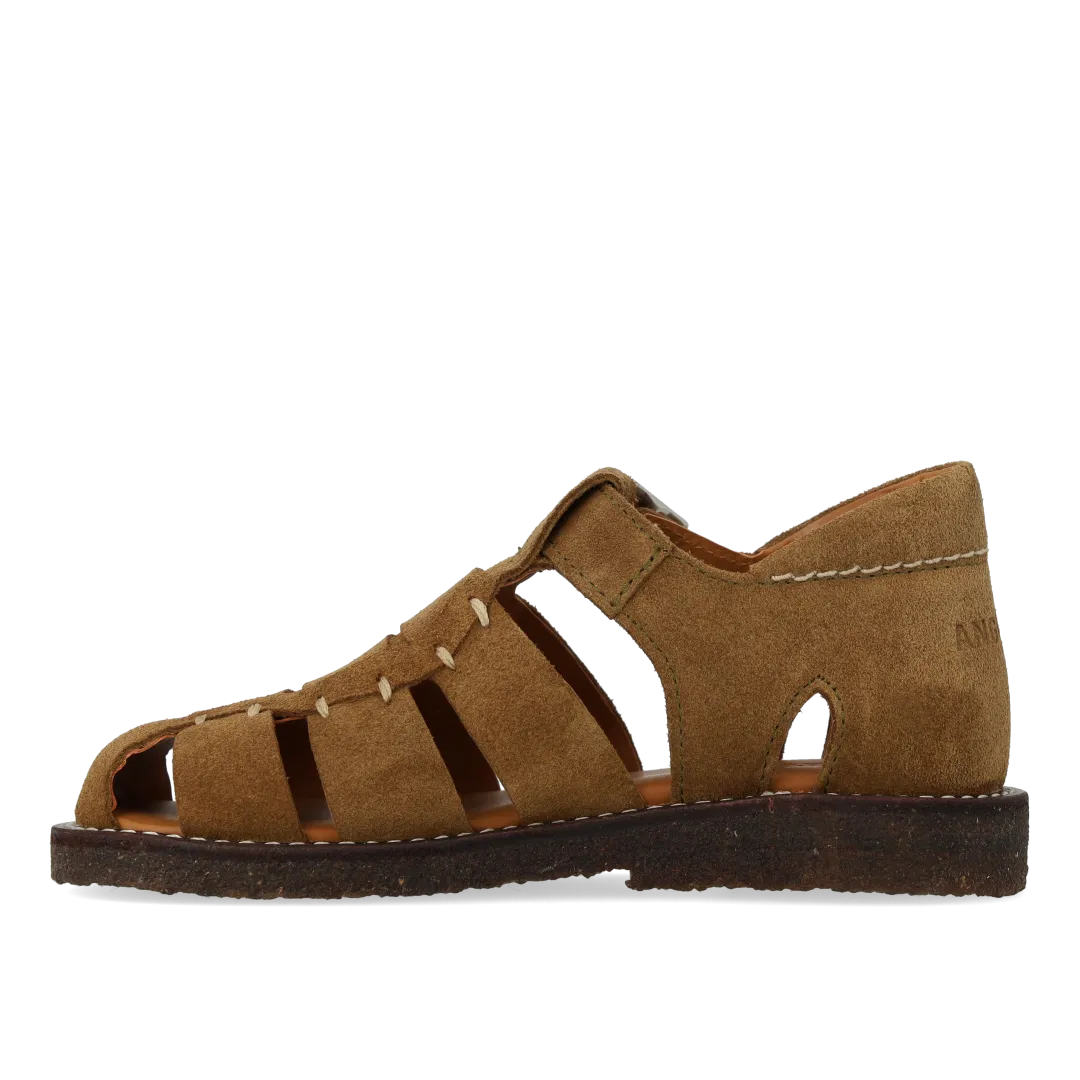 Angulus Fisherman sandal børnesandal lukket tå læder
