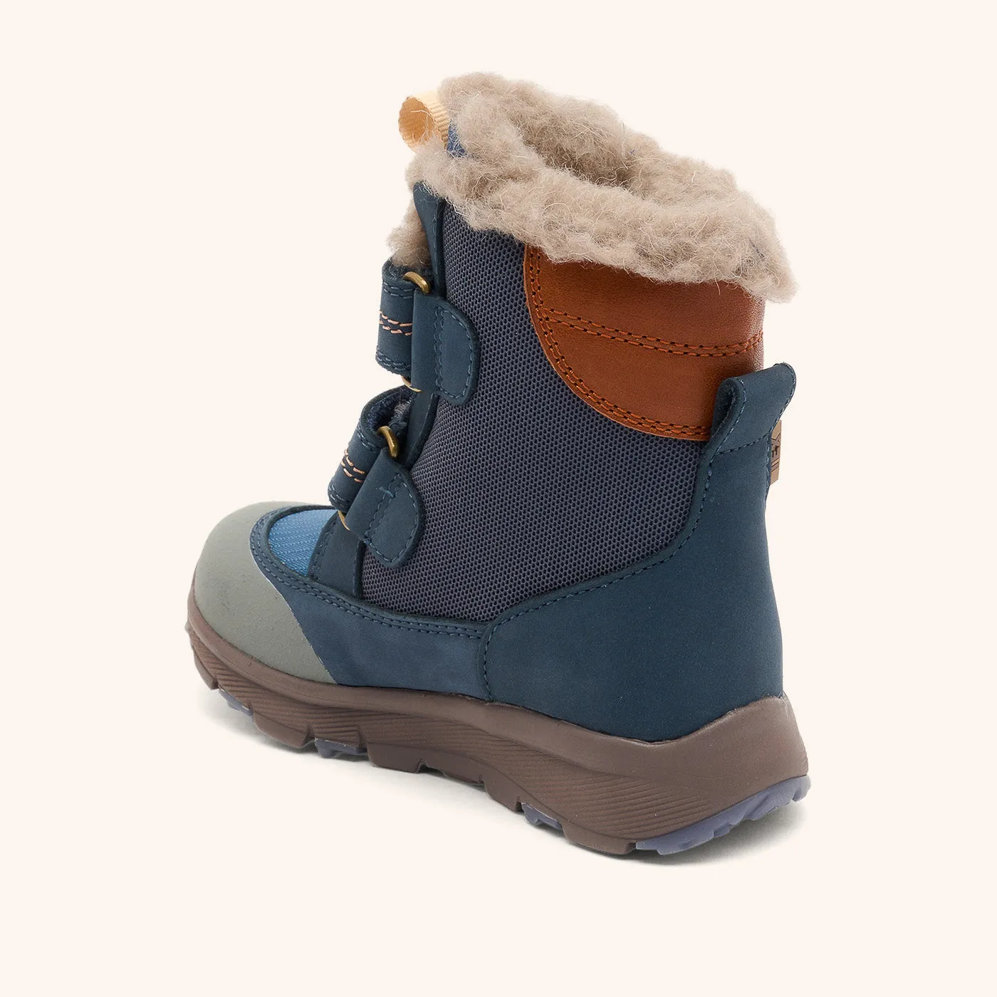 Bisgaard Spencer Tex vinterstøvle navy med uldfoer