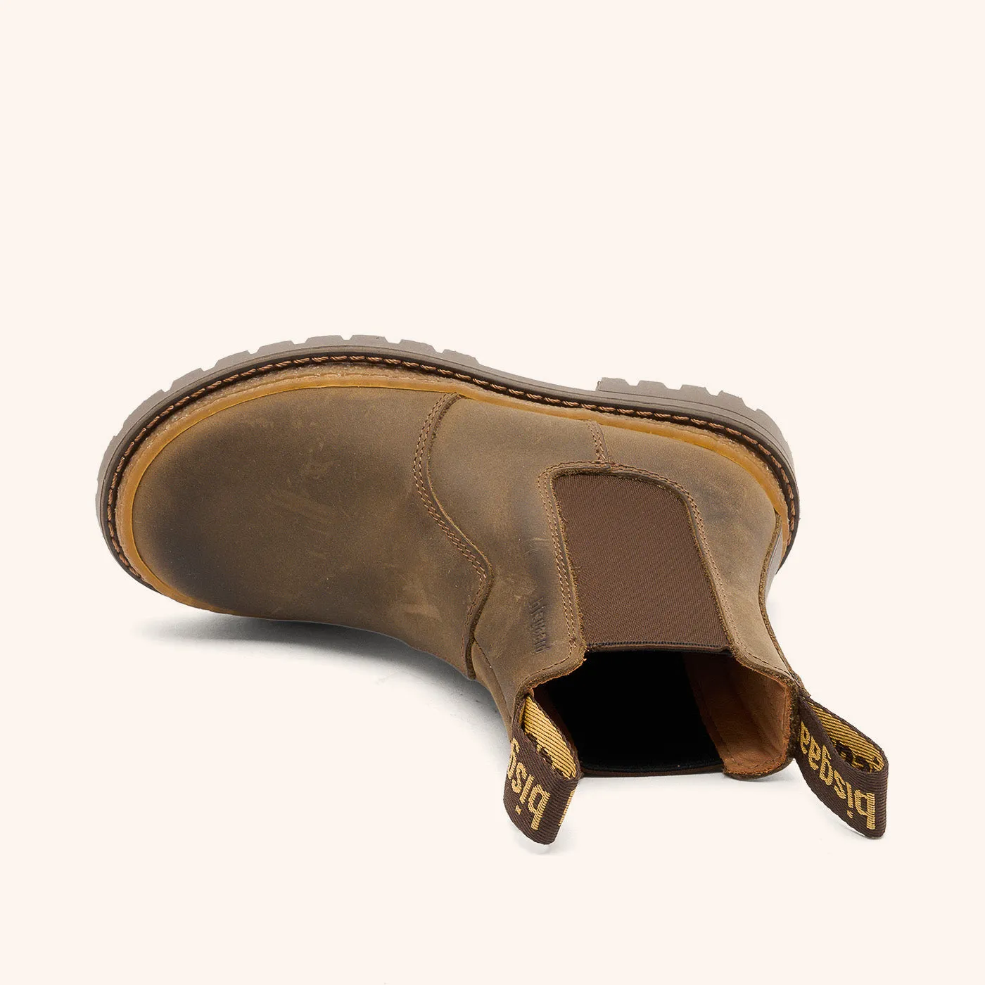Bisgaard Neo støvle rustic brown cognaclæder