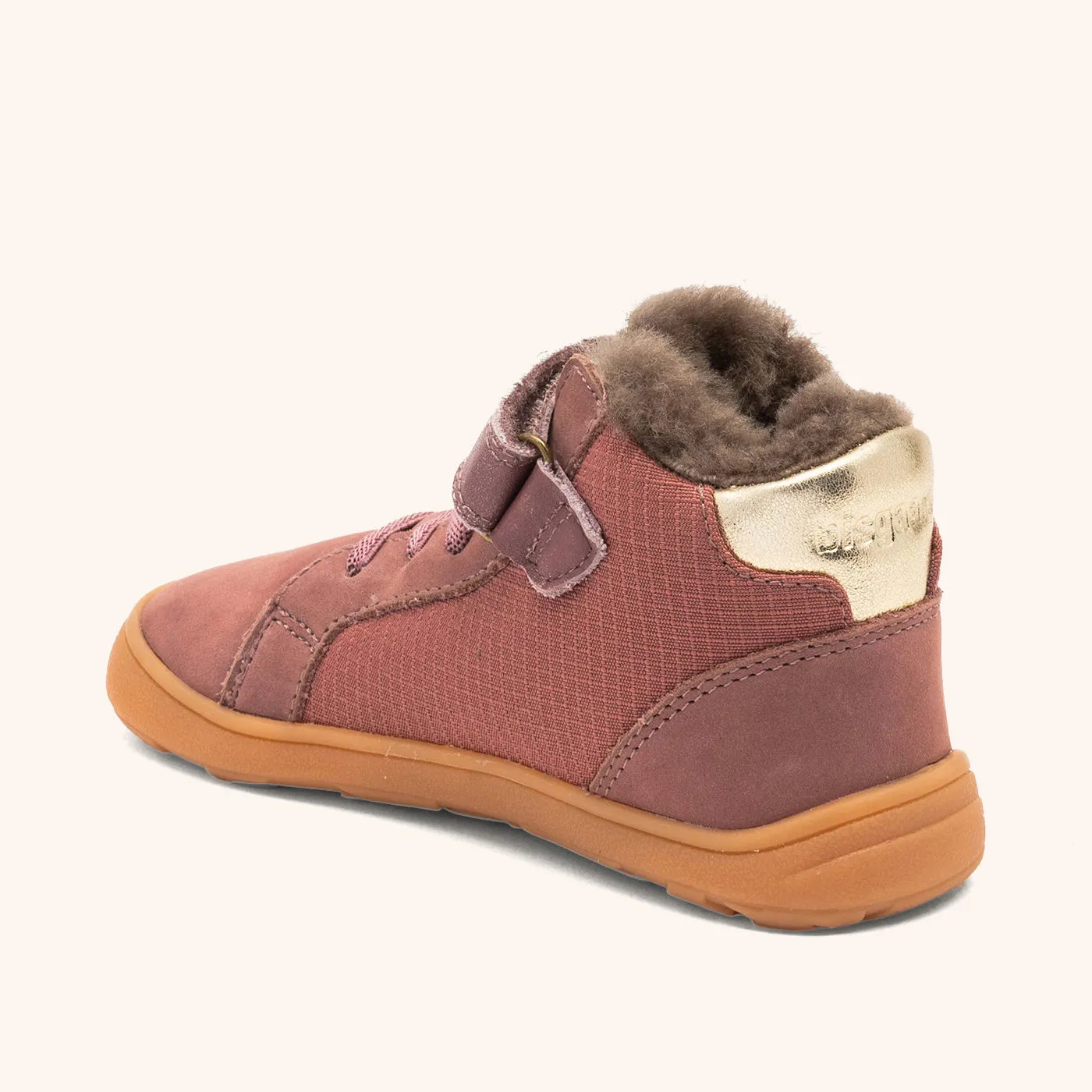 Bisgaard Barefoot Rafael Lamb sneaker heather lam