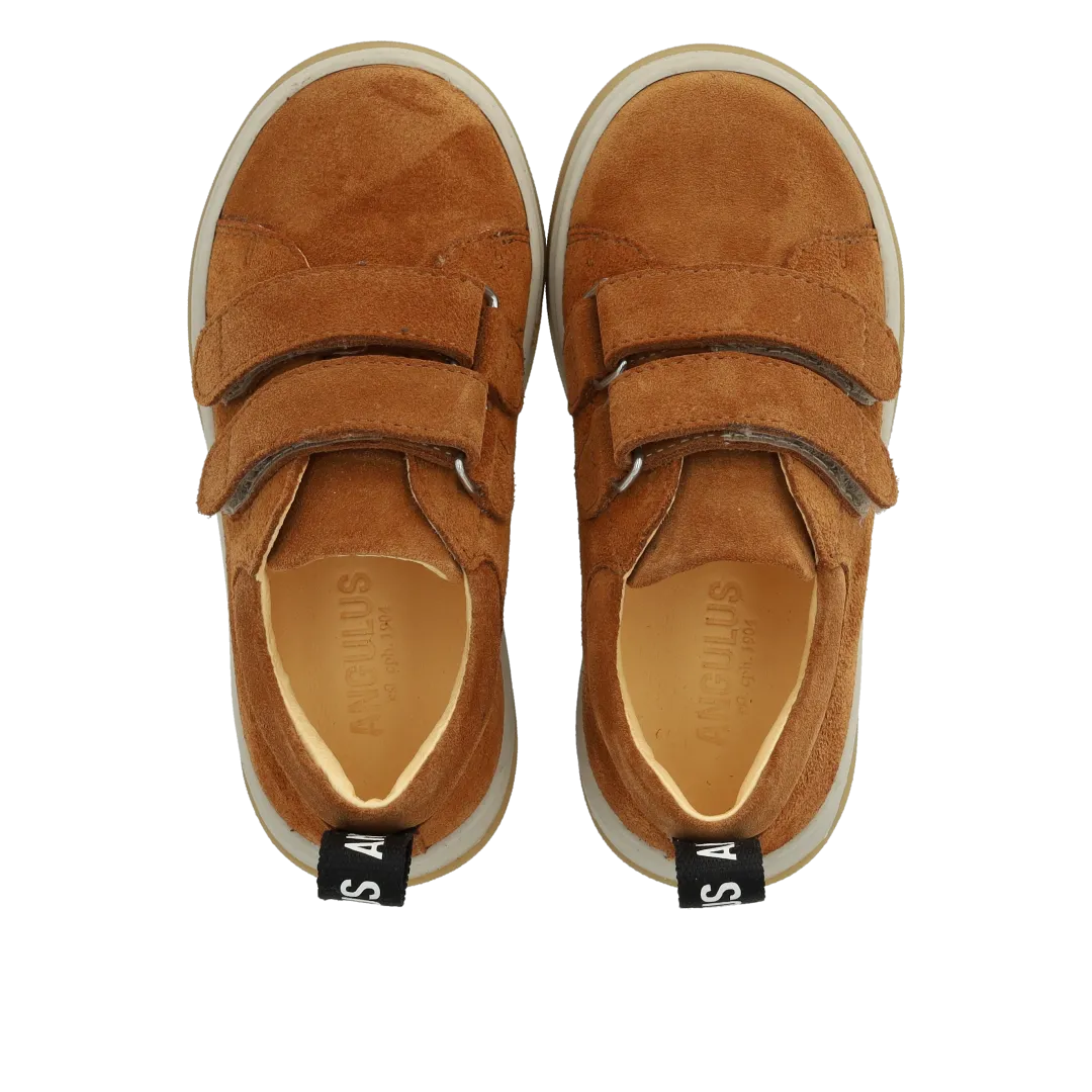 Angulus Sneaker med logobånd børnesneaker velcro