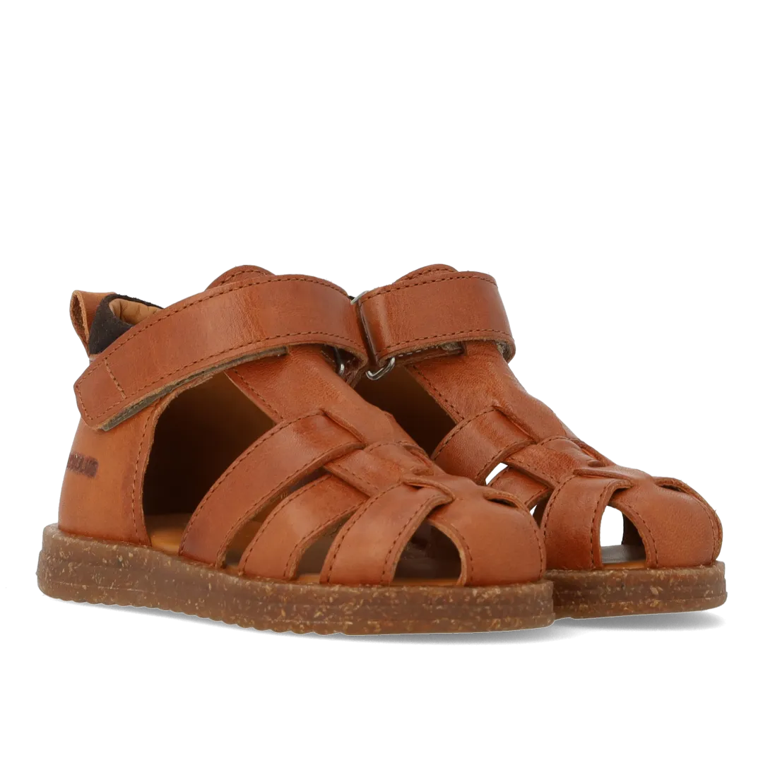 Angulus begynder sandal velcro lukket tå str. 19-25