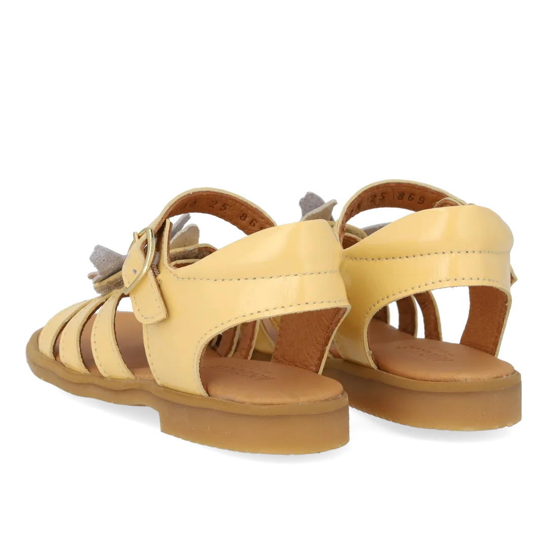 Angulus sandal sommerfugl lak sandal velcro