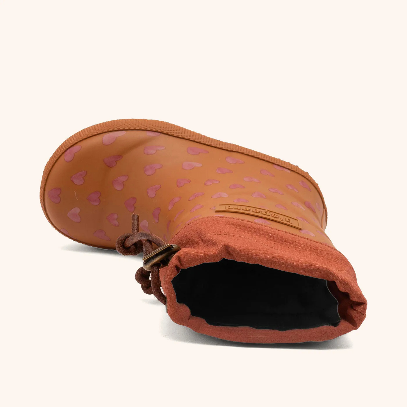 Bisgaard Thermo Autumn Heartbeat gummistøvle brun