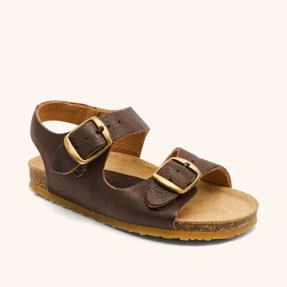 Bisgaard Alfie sandal dark brown let sommersandal
