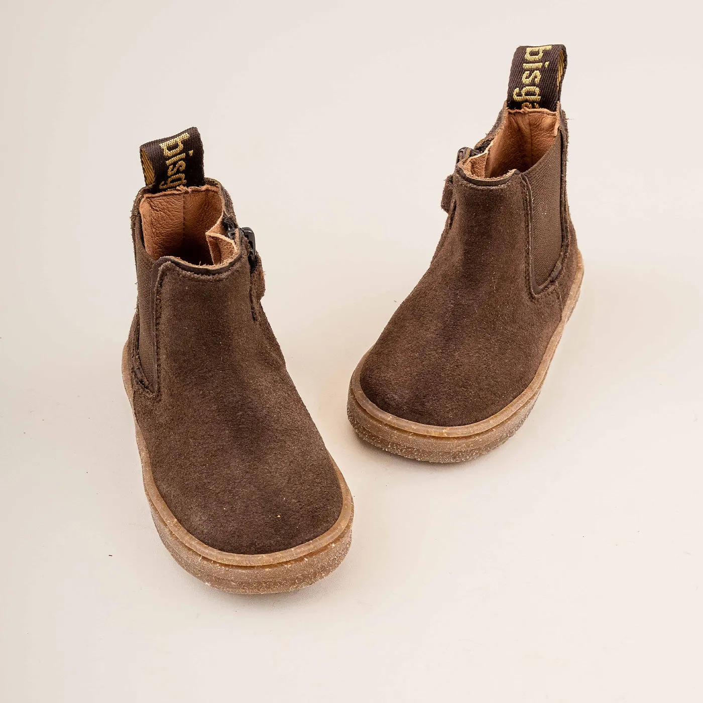 Bisgaard Phillip chelsea støvle dark brown læder