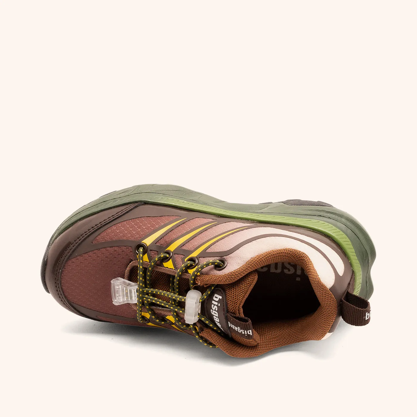 Bisgaard Fred sneaker dark brown tekstil