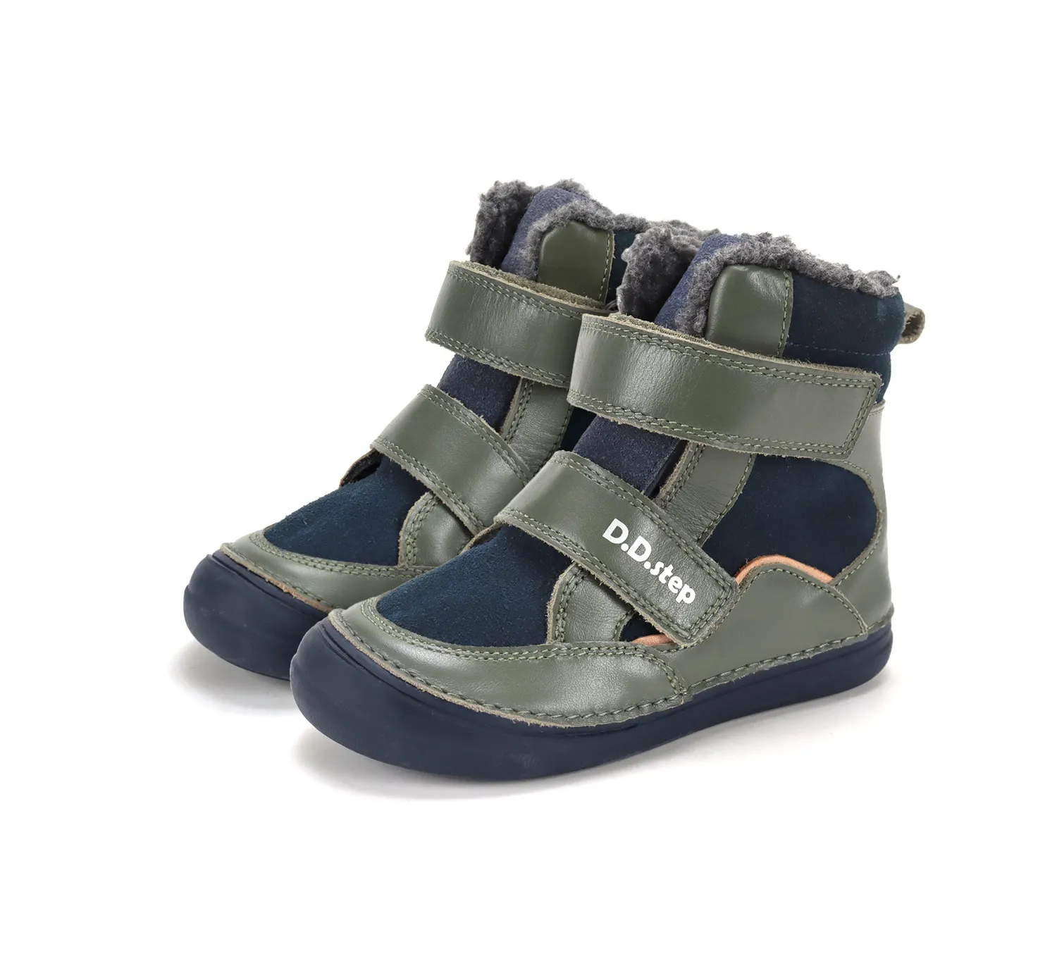 DD Step W078-62178A vinterstøvler varm foret dreng