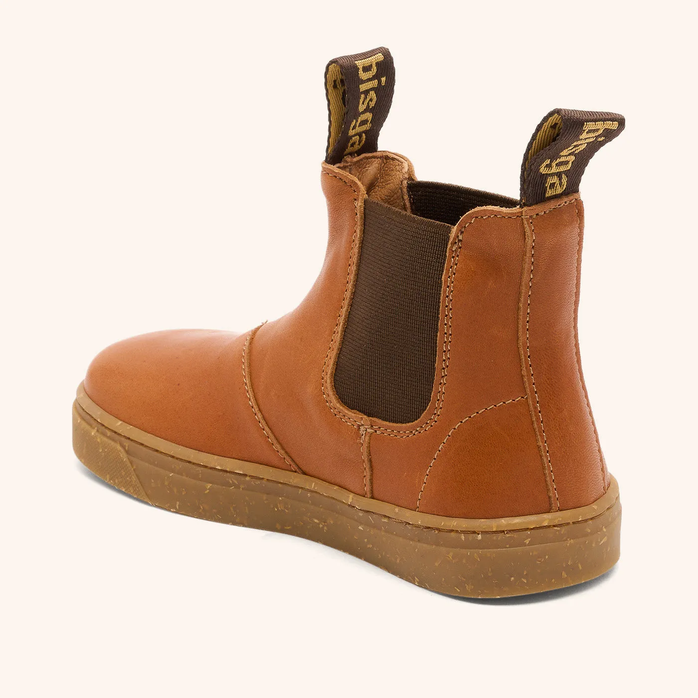 Bisgaard Barefoot Ene barfodssko cognac læder