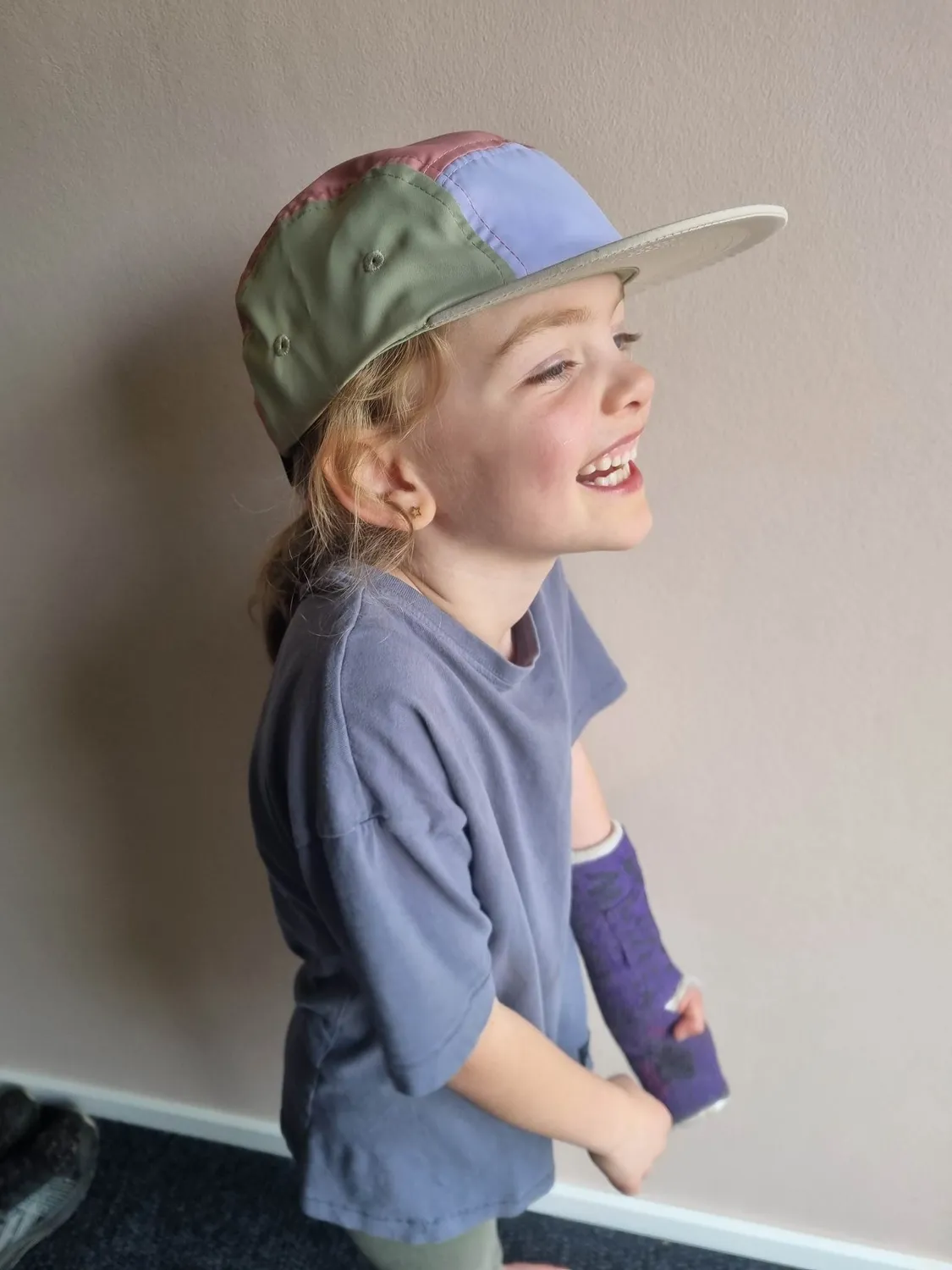 BabyMocs 5-panel kasket genbrug SPF50