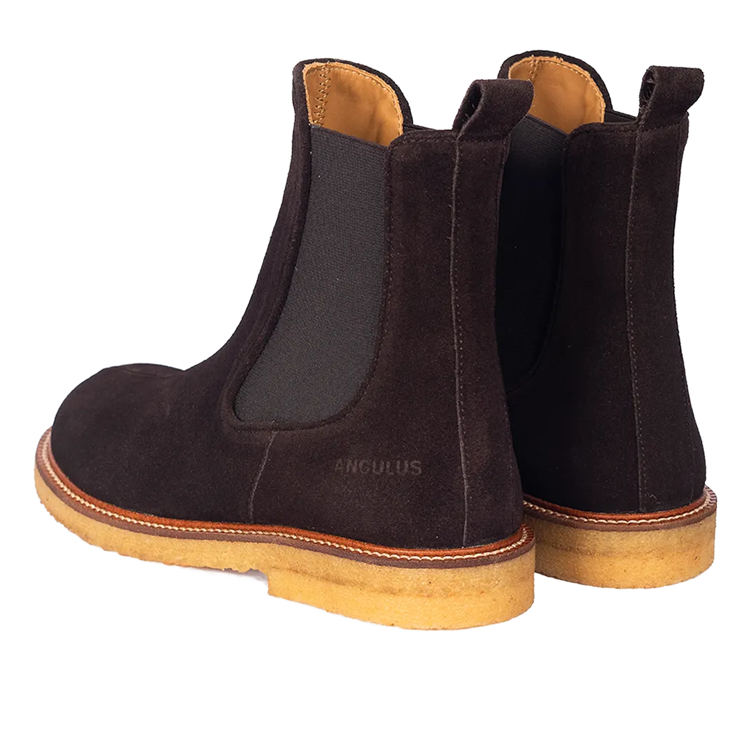 Angulus Chelsea stikning dame bred str 37½-41 skind