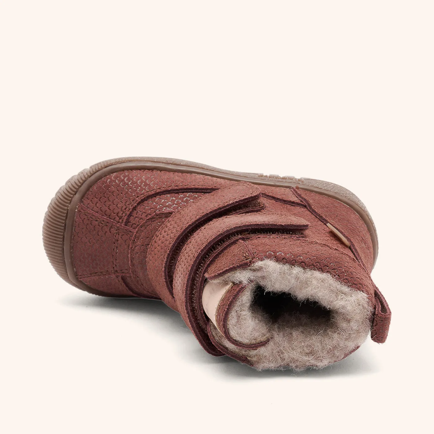 Bisgaard Ellis Tex vinterstøvle plum vandtæt