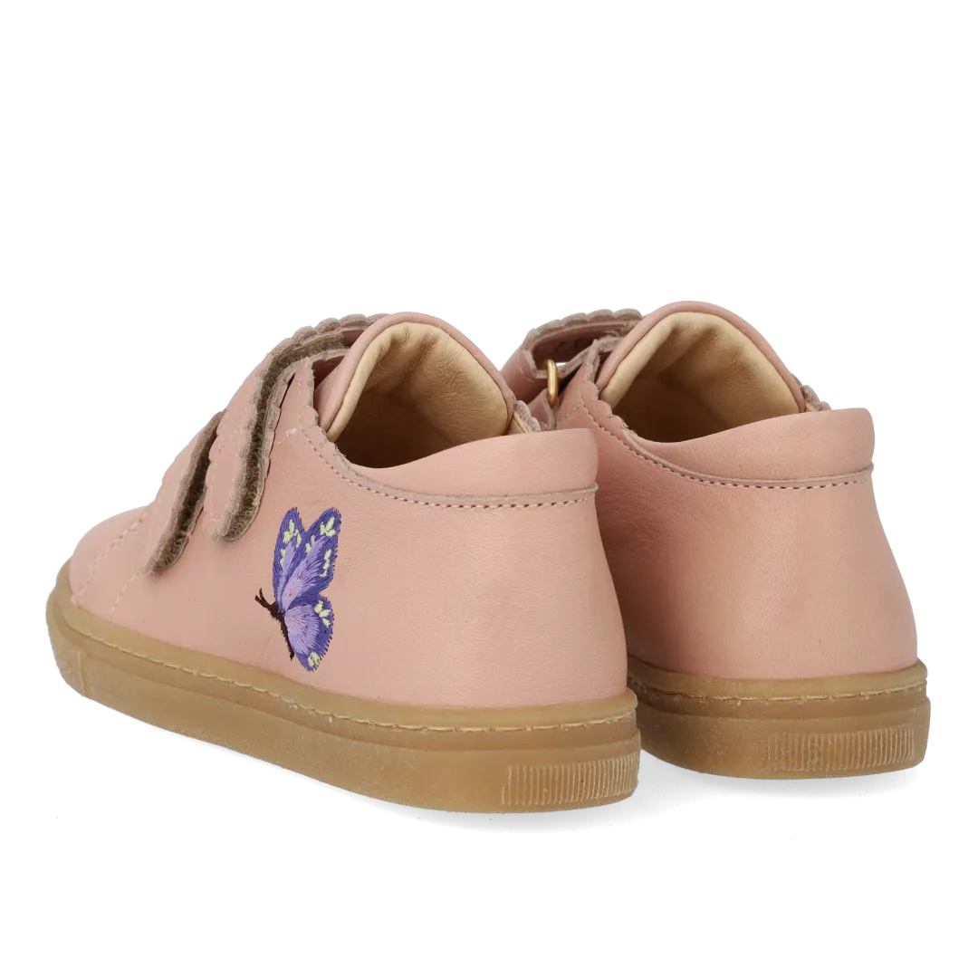 Angulus Sneaker med sommerfugl børnesneaker læder