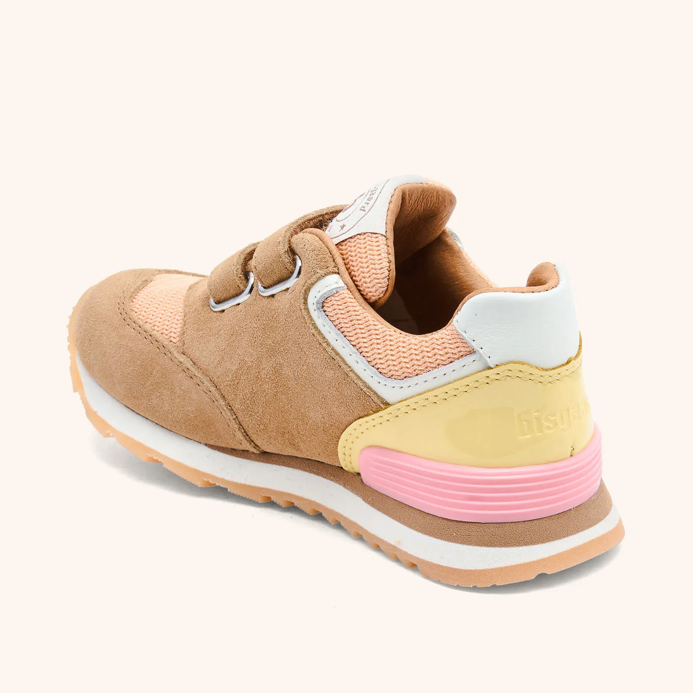 Bisgaard Winston sneaker nude ruskind