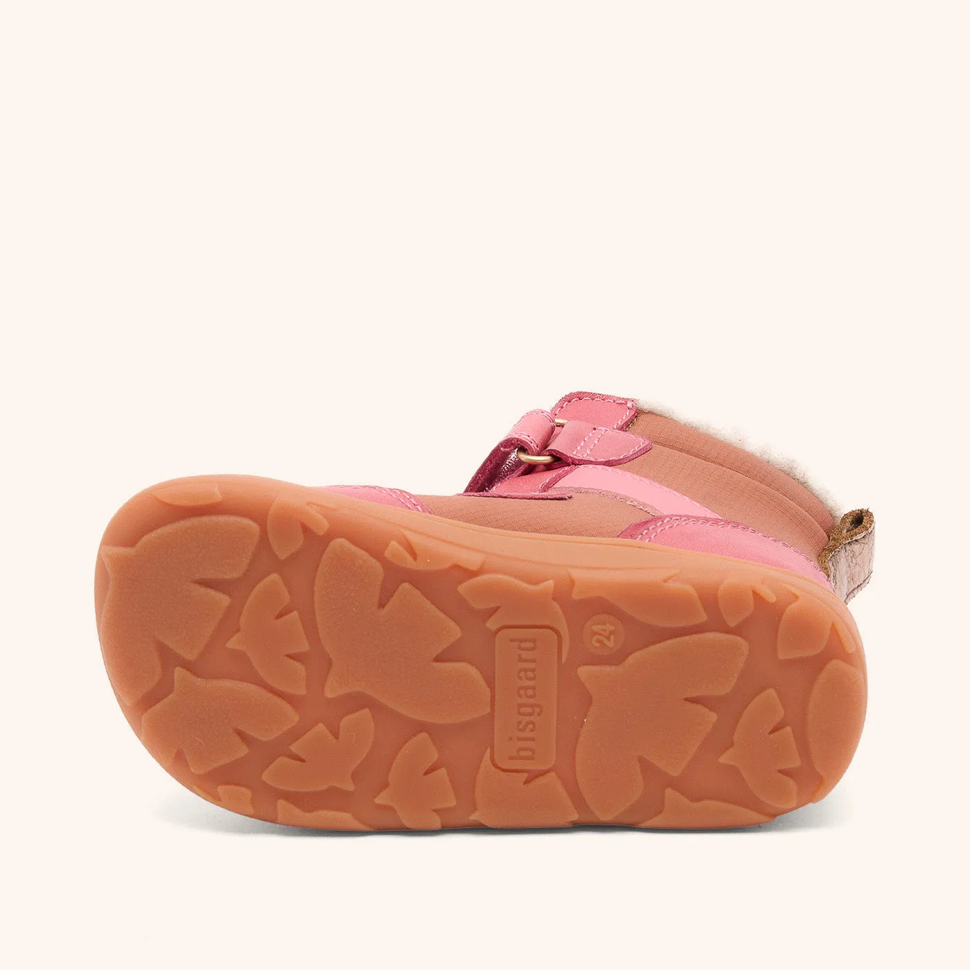 Bisgaard Barefoot Timo Tex vinterstøvle pink vandtæt