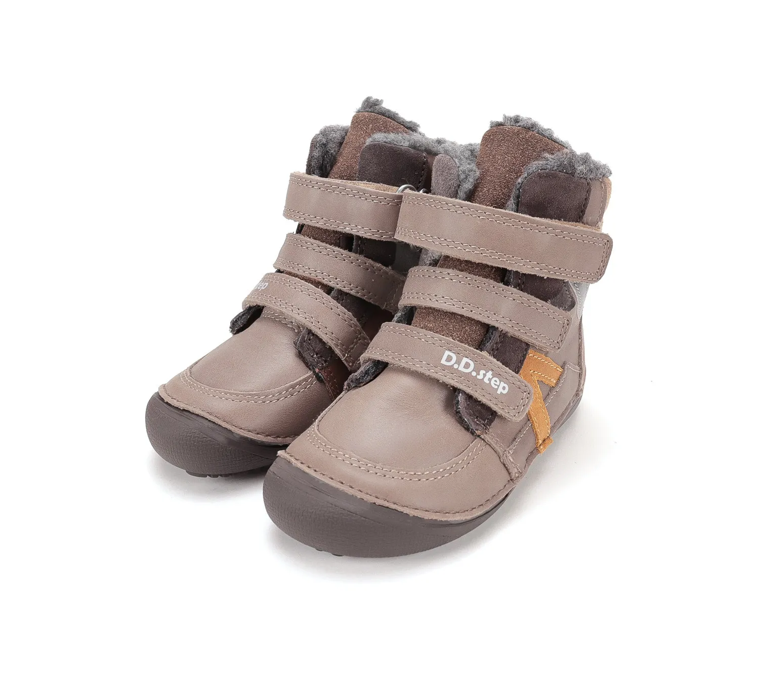 D.D.Step W063-62643 vinter barfodssko dreng varm