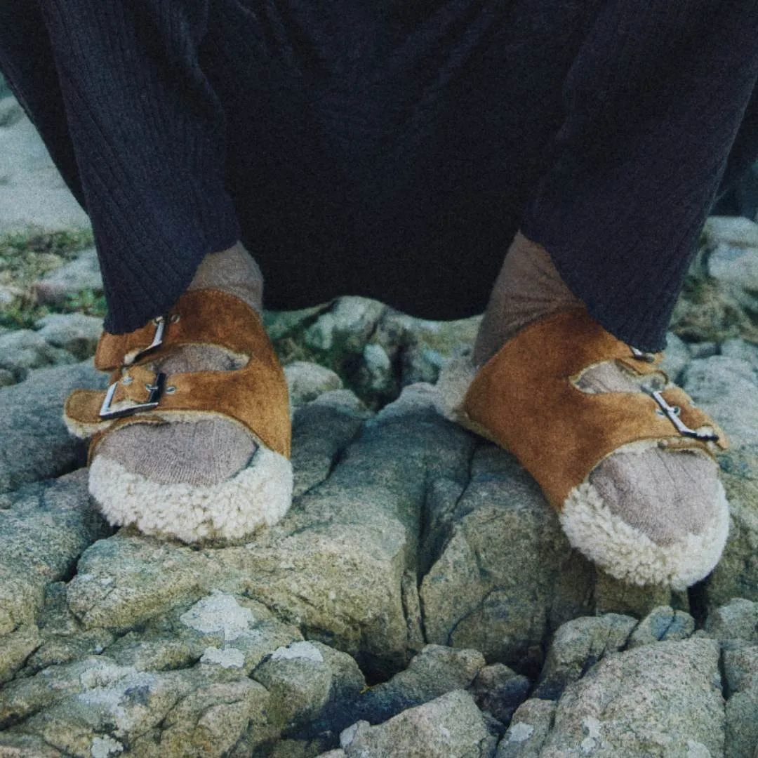 Angulus Fodseng slip-on damesko lammeskind