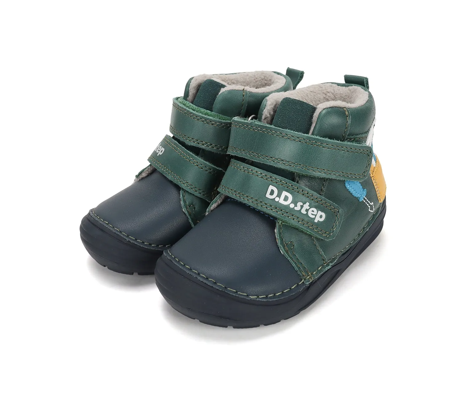 DD Step A071-62646A lukket barfodssko dreng thermofor