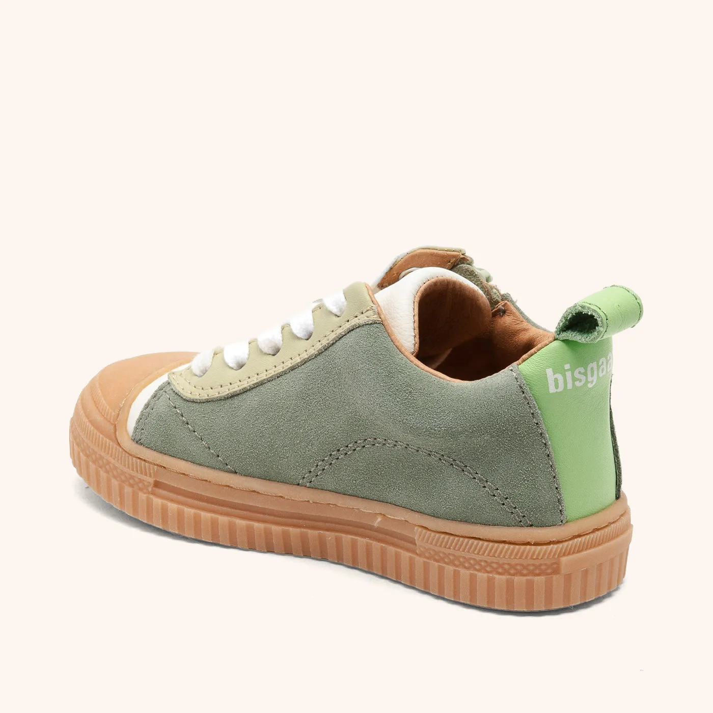 Bisgaard Sia sneaker sage lynlås
