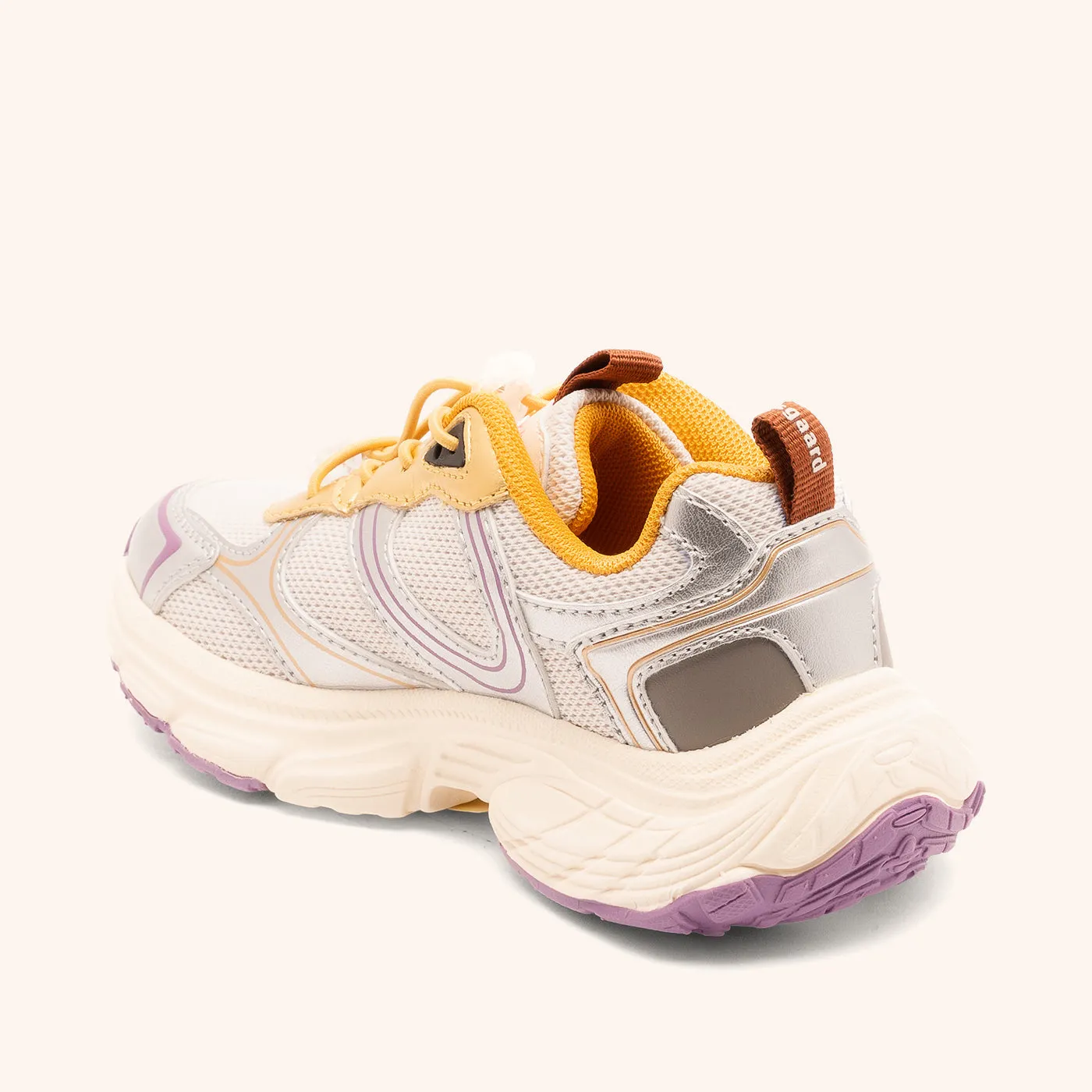 Bisgaard Hamilton sneaker sølv tekstil
