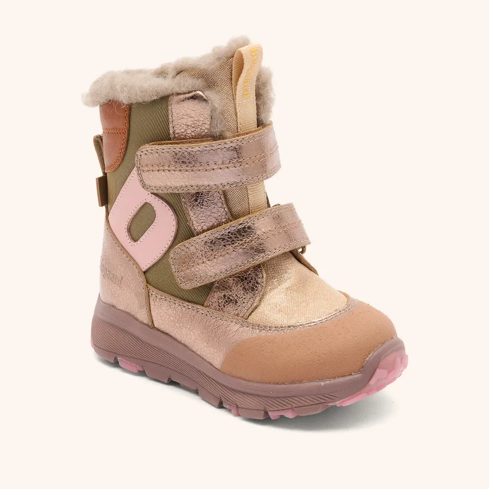 Bisgaard Spencer Tex vinterstøvle rose gold vandtæt